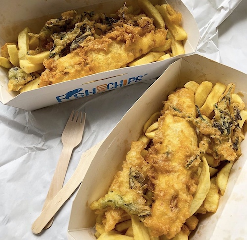 Vegan Fish and Chips aka Vish